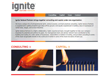 Tablet Screenshot of ignite-vp.com